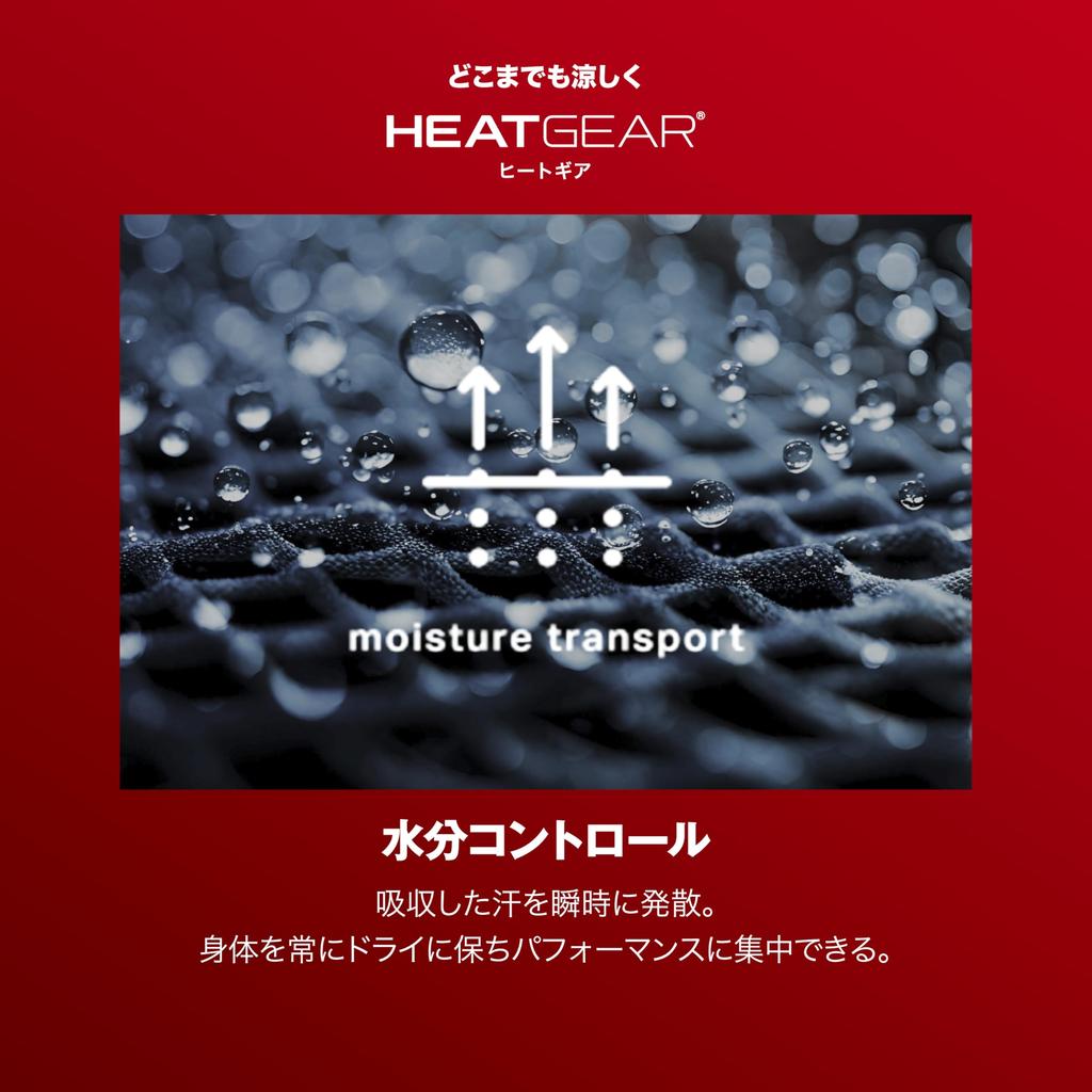 Under Armour UA HeatGear Armour Compression Long Sleeve Mock Size M Shirt, Men's, Black/White,