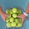 Raccoglitore di palline Easy Roll Raccoglitore per tennis Strumento in acciaio inossidabile per