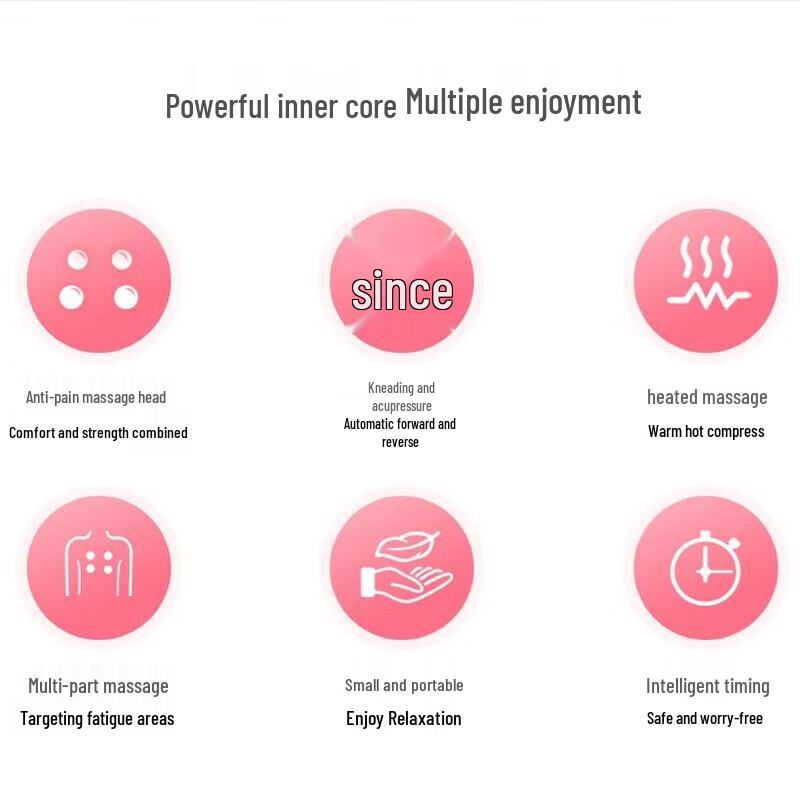 ogawa OG-2101 Upgraded Heat Therapy Massager for Back and Neck