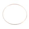 10Pcs Dreamcatcher Metal Rings Sturdy Smooth Round Hoops DIY Dreamcatcher Accessories Macrame Plant Hanger Craft Supplies