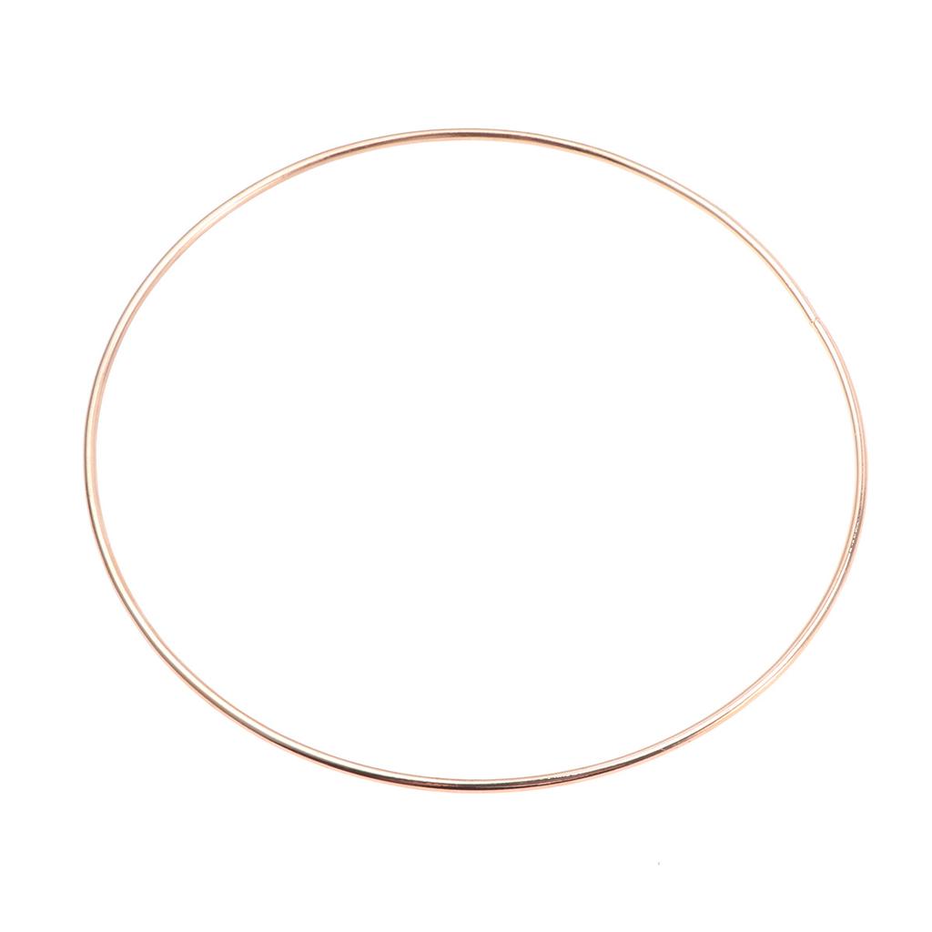 10Pcs Dreamcatcher Metal Rings Sturdy Smooth Round Hoops DIY Dreamcatcher Accessories Macrame Plant Hanger Craft Supplies