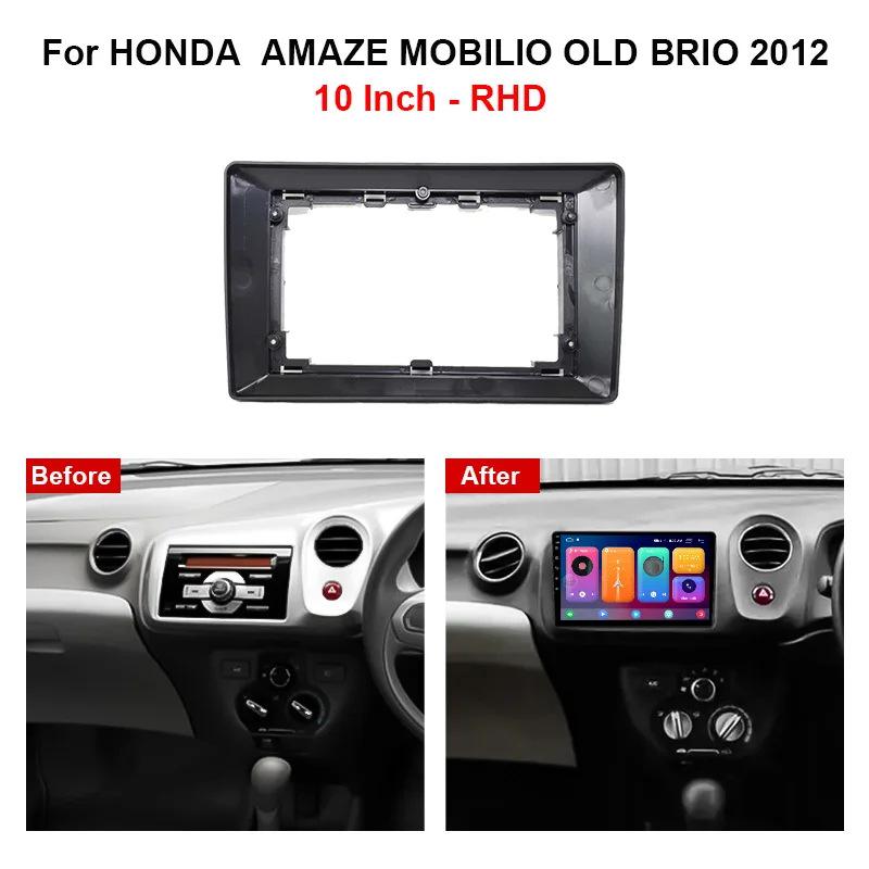 2012 Honda BRIO (10.1") Center Console Navigation, Android & Audio Panel Frame