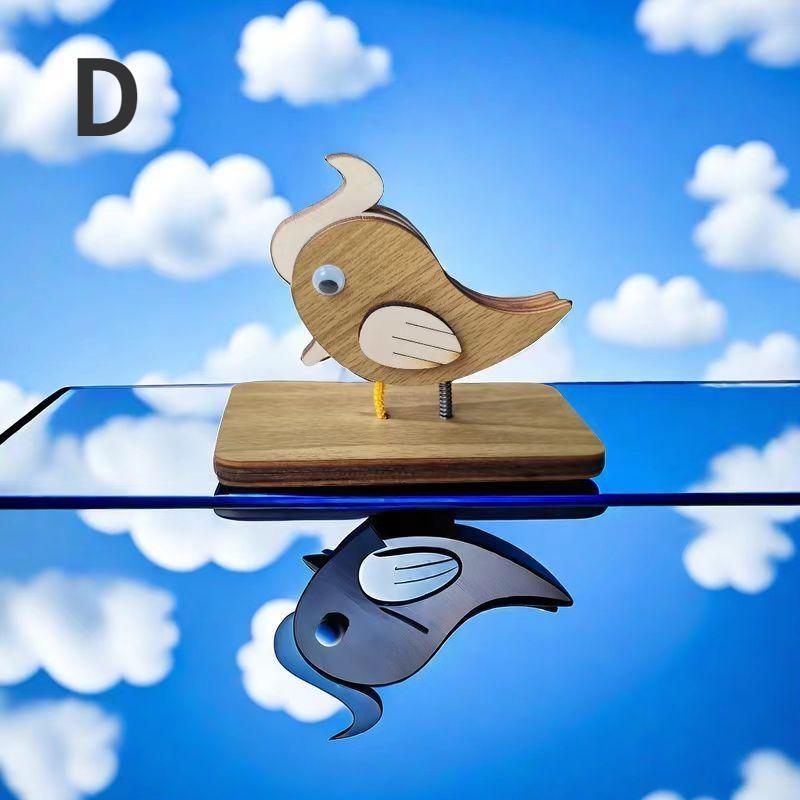 Woodpecker Doorbell Drag and Knock Decorative Pendant Homestay Creative Decoration Household Handmade Doorbell