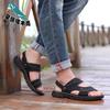 Sandals Men's Summer Breathable and Wear-resistant New Open-toed Youth Dual-purpose Beach Shoes Waterproof Middle-aged Sandals