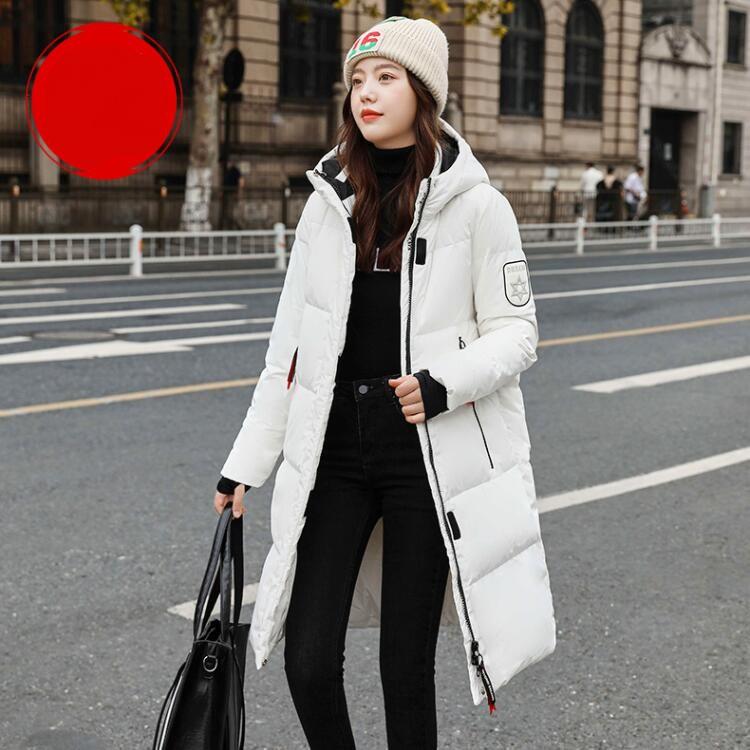 Women's Autumn And Winter Goose Down Jacket Down Jacket Medium Length High-end Down Jacket