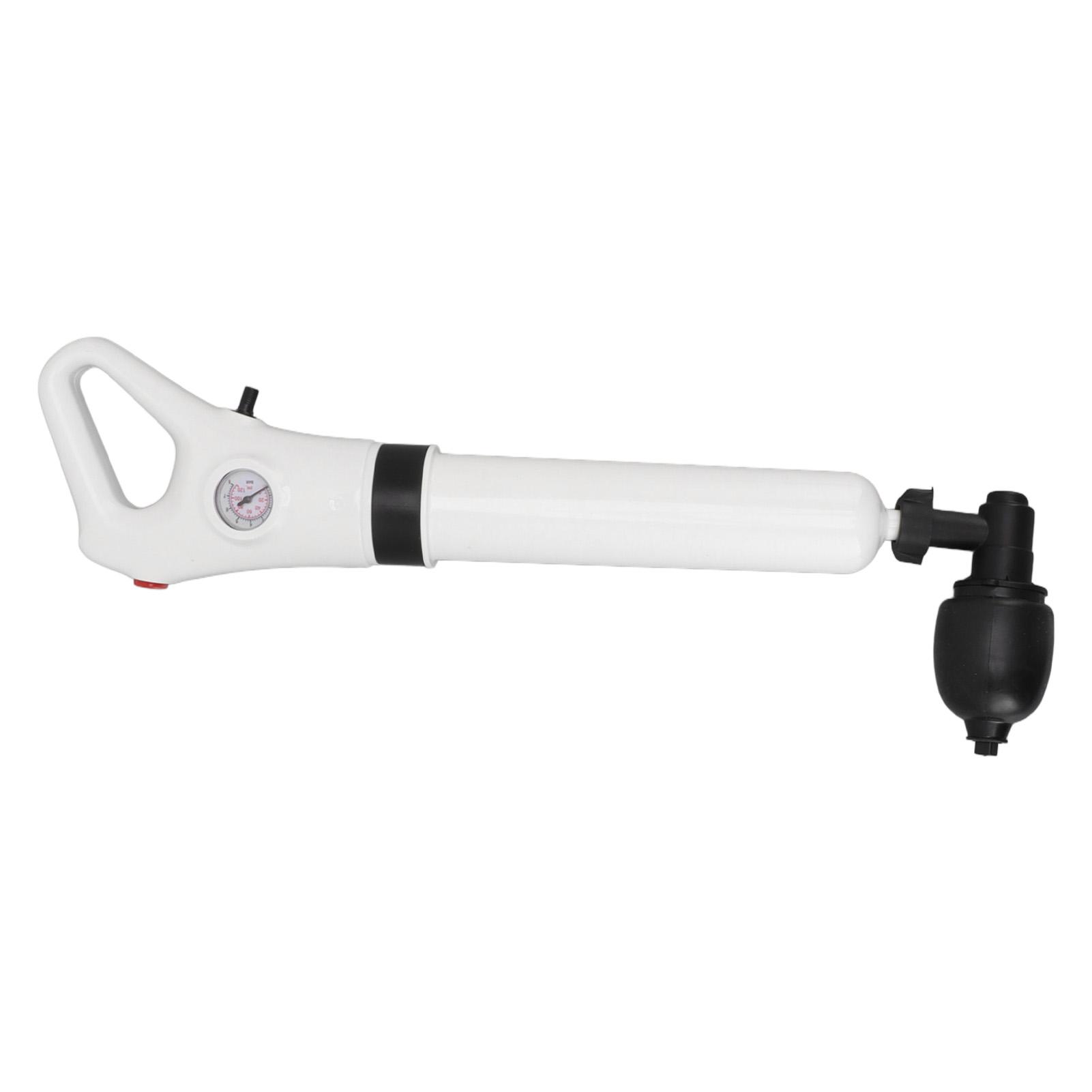 

Toilet Plunger Pneumatic Drain Dredger Manual Dredging Tool for Bathroom Plumbing Washing Basin