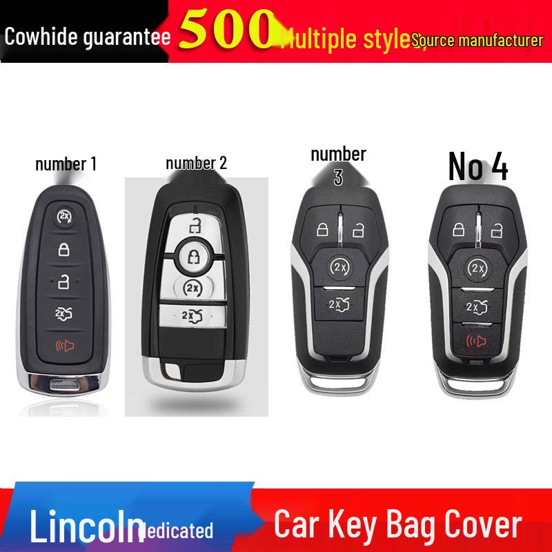 

Lincoln Aviator Cowhide Smart Key Cover No. 1