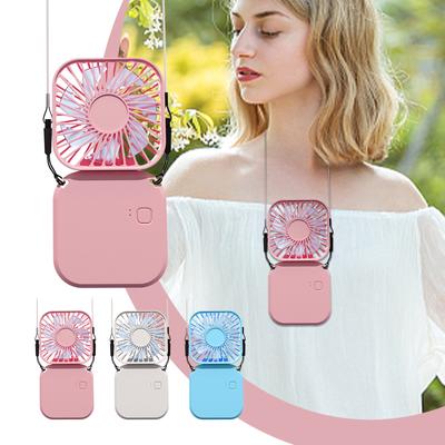 Mini skládací závěsný USB nabíjecí stolní kancelářský praktický kapesní malý ventilátor venkovní
