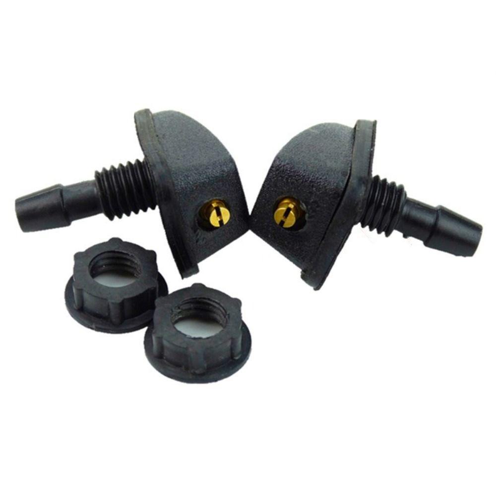 2Pcs Plastic Jet Sprayer Kits 360 Degree Adjustment Car Sprinkler Universal Wiper Nozzle
