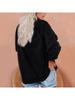 Women's Pullover Sweatshirt Oversized Sweatshirt Women's Spring/Fall Fashion Cat Print Top