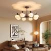 French Retro Nanyang Style Chandelier for Living Room, Restaurant, or Bedroom