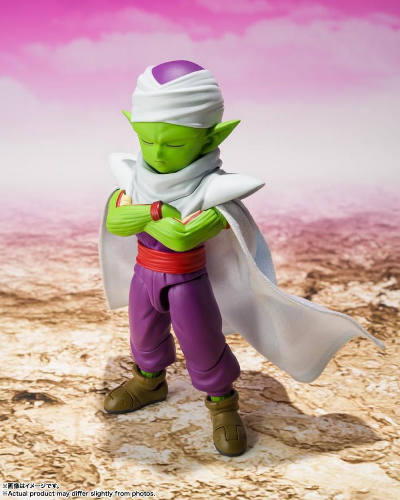 TAMASHII NATIONS Dragon Ball DAIMA Piccolo 85mm PVC ABC Painted Movable Figure S.H.Figuarts (Mini) -DAIMA- Approx. &