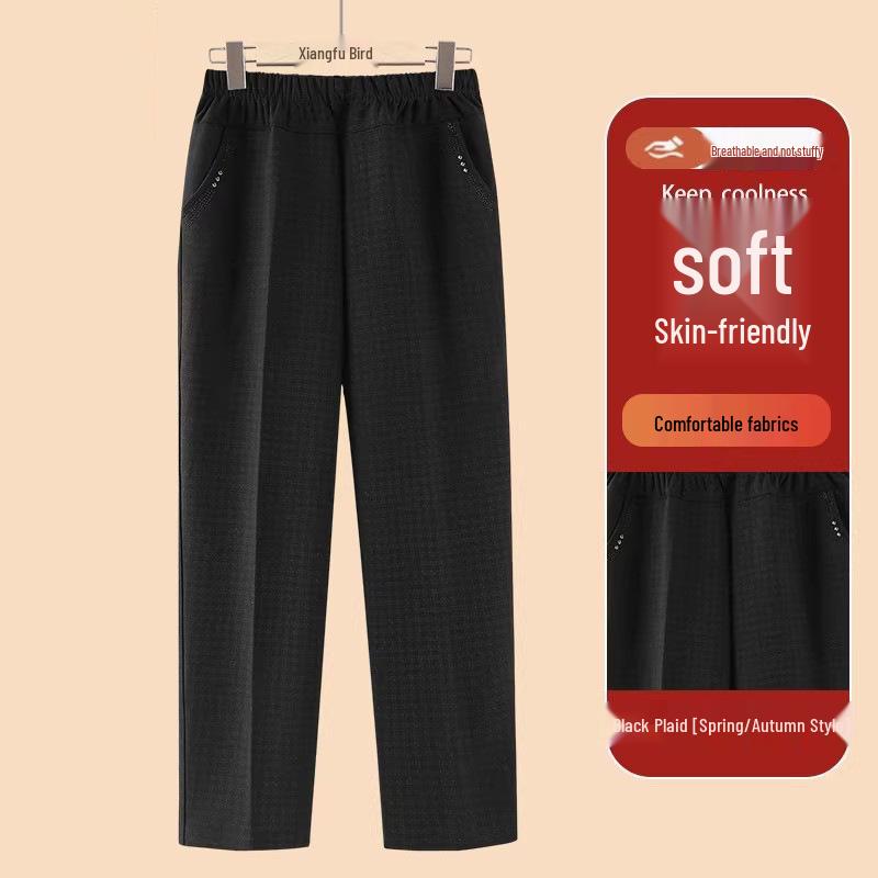 Women's Fleece-Lined Lamb Wool Pants for Petite and Plus Sizes - Loose, Thick, and Ideal for Outdoor Wear