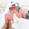 1PC Stylish Wavy Grab Clip Shark Clip Hair Clip Large Grab Clip Hair Accessory High-end Hair Clip Headwear