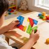 Iq Puzzle Toy With Geometric Plastic Blocks For Children Learning And Development