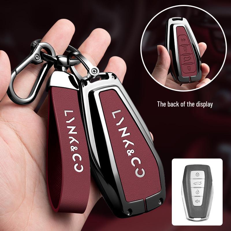 Ochranný kryt na klíč Lynk & Co 03: Vysoce kvalitní kreativní pánská skořepina a přezka (Model 2024)