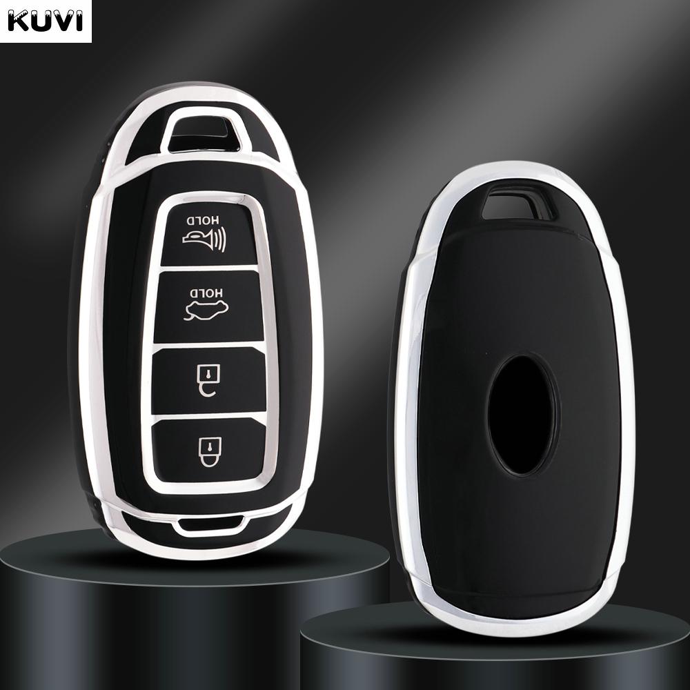 3 4 Buttons Tpu Car Key Cover Case Shell Fob For Hyundai I30 Ix35 Kona Encino Solaris Azera Grandeur Ig Accent Santa Fe Palisade