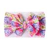 New Baby Hair Accessories, Children's DIY Fabric Headband, Baby Printed Bow Headband Headscarf