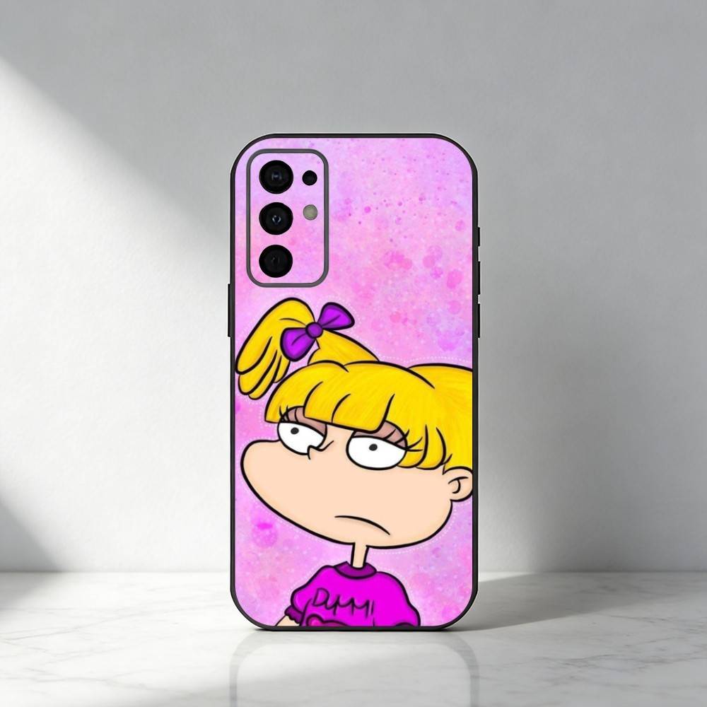 

Rugrat Chuckie Angelica Phone Case For Samsung S25,S24,S21,S22,S23,S30,Ultra,S20,Plus,Fe,Note,5G Black Cover Samsung S23plus5G