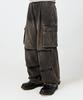 Dimiteulibeullaeg One-Pleat Essential Parachute Pants_Dust Black