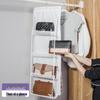 Taschenaufbewahrungsregal: Staubdichter Hängeorganizer für Schlafzimmerkleiderschrank & Wohnheimtüren