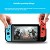 For Nintendo Switch OLED Game Console Case Carbon Fiber Texture Anti Drop Protective Cover with Stand