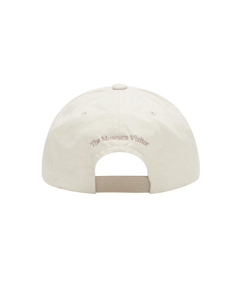 THEMUSEUMVISITOR Love In Washed Ball Cap (Ivory)