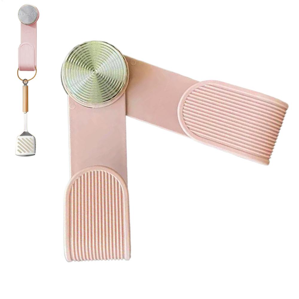 Rotating Suction Cup Pot Lid Rack Kitchen  Chopping Board Hanger Cutting Board Hooks Punching-free Wall Mounted Pot Lid Holder