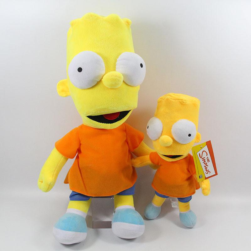 The Simpsons Family Plush – Huggable Homer, Marge & Bart Stuffed Dolls, Collectible TV Show Merchandise For Kids & Adult Fans
