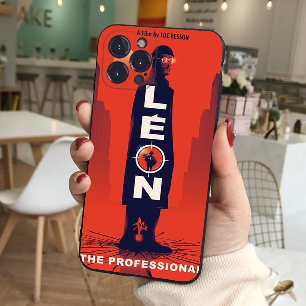 Leon The Professional Phone Case Silicone Soft for Iphone 16 15 14 13 12 11 Pro Mini XS MAX Plus X Cover