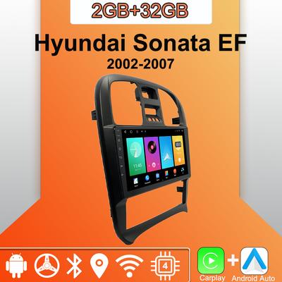 Radio para coche con Android Carplay para Hyundai Sonata EF 2002-2007, reproductor multimedia, unidad principal, estéreo, navegación GPS, BT, WIFI, 2 + 32 GB