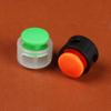 10pcs 17*16mm 7mm Hole Double Holes Plastic Stopper Apparel Shoelace Toggle Clip Cord Lock Bean
