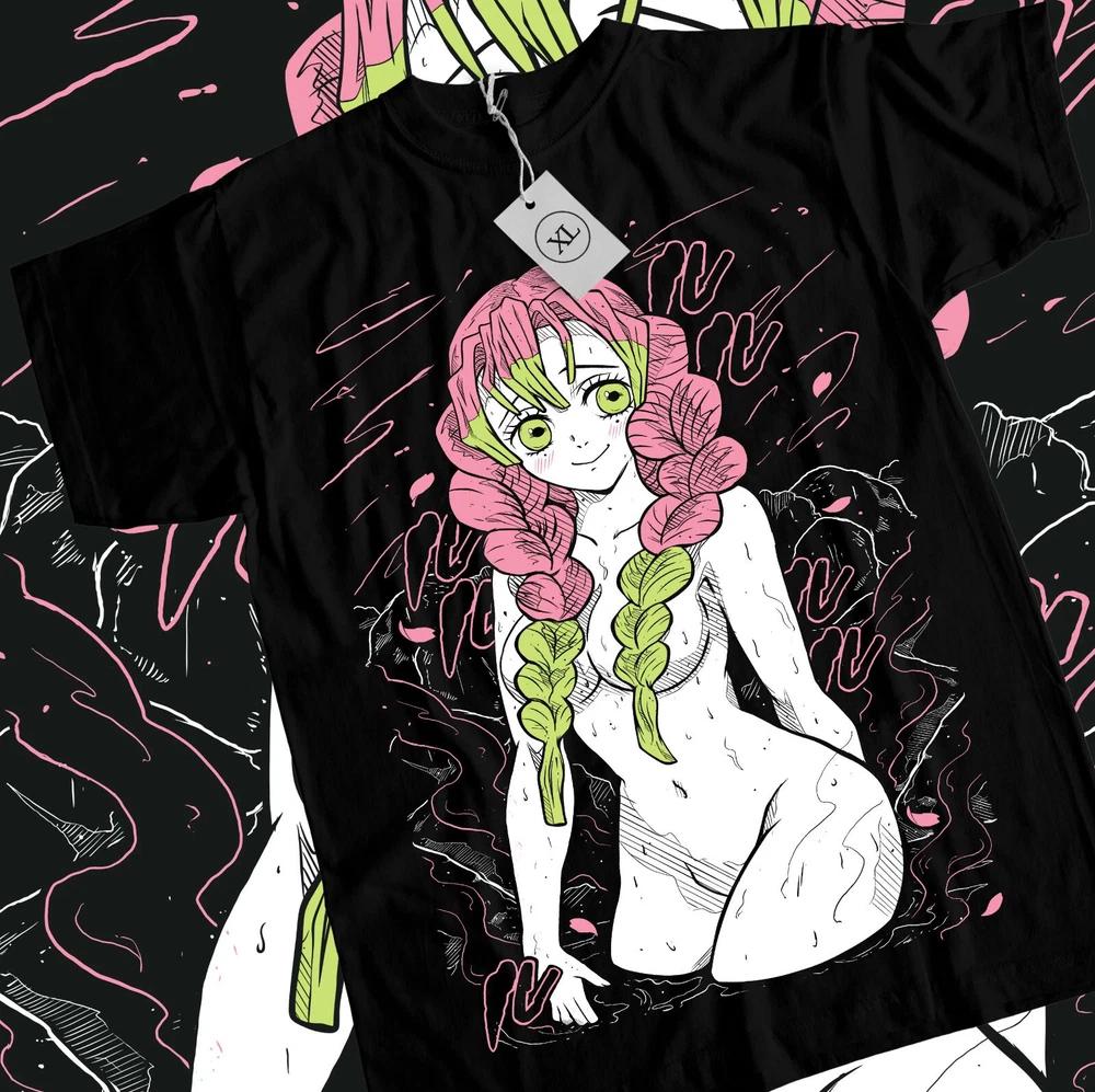 Mitsuri Kanroji Demon Slayer TShirt Demon SlayerMitsuriAniUnisexezuk Tshirt S