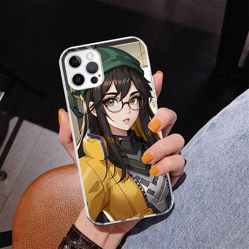 Valorant Killjoy Phone Case For iPhone 17 Air 16 Pro Max 16E 15 + 14 Plus 11 12 13 Mini 7 8 SE Gift Print Cover Fundas 17 Air 16