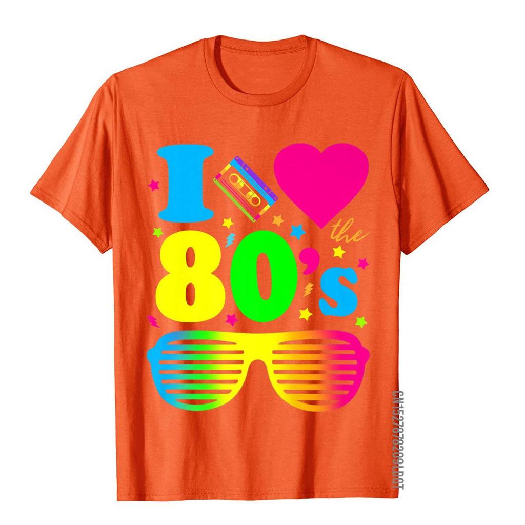 I Love The 80s Clothes For Women And Men Party Funny Tee TShirt T Shirt Tops  Tees Designer Cotton Chinese Style Men