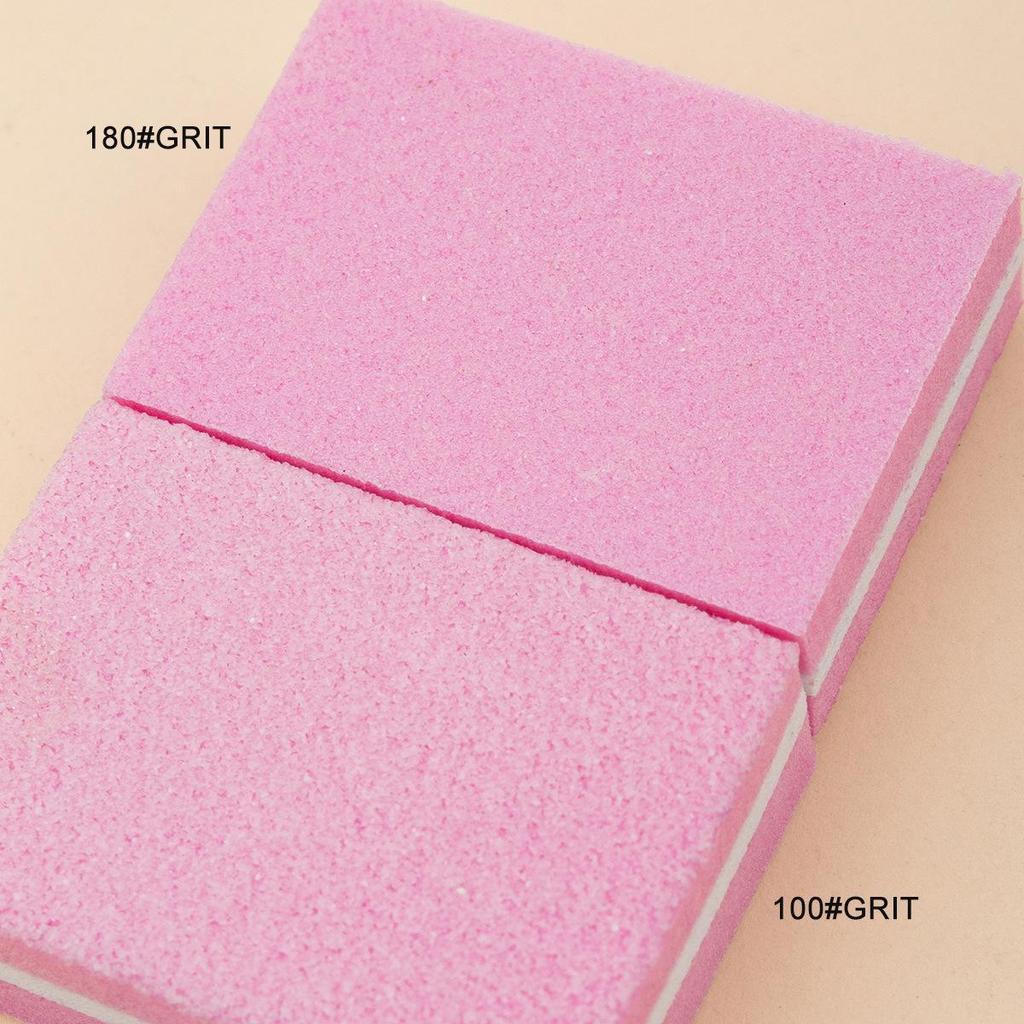 Colorful Mini Square Nail Art Sponge Polishing Blocks