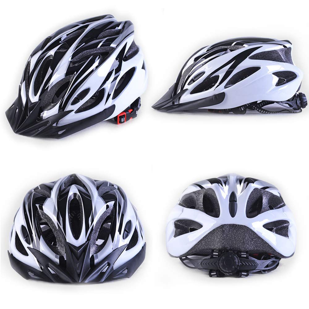 Kufun Road Bike for Adults and Cycling Helmet, Adjustable, Unisex, (Black)