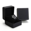 Watch Box Cardboard Case Bangle Bracelet Wrist Watch Jewelry Present Black Gift Box Square Watch Box