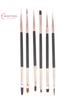 1 PCS Double Head Nail Brush Metal Handle UV Gel Liner Brush Painting Drawing Pen Crystal Acrylic Nail Art Manicure Brushes Tool