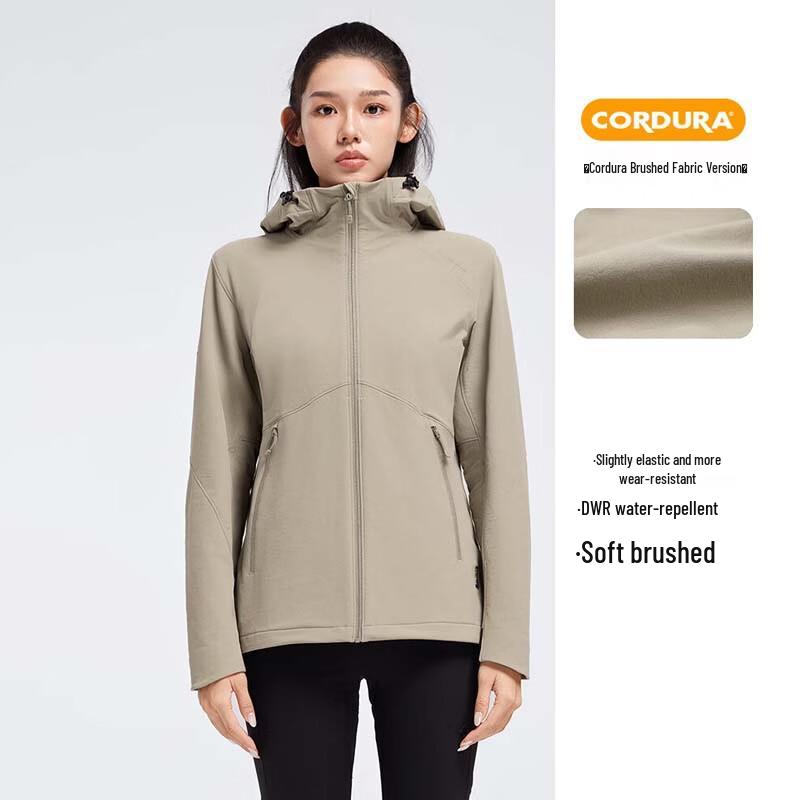 Pioneer Camp Women's Winter Fleece Softshell Jacket GHW423037