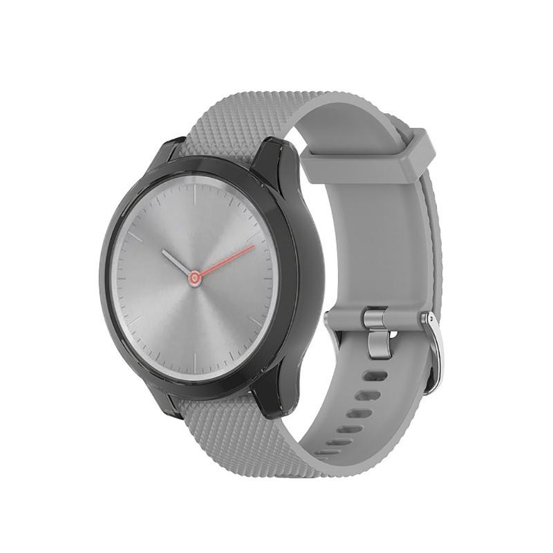 Smartwatch Anti Dust Case Waterproof Protector Shockproof Housing Soft Sleeve Frame Bumper-Shell Suitable for Move Trend
