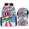 Dandy'S World Student School Bag Dandy'S World Cartoon Cute Backpack Three-Piece Set Satchel Bag Pencil Case