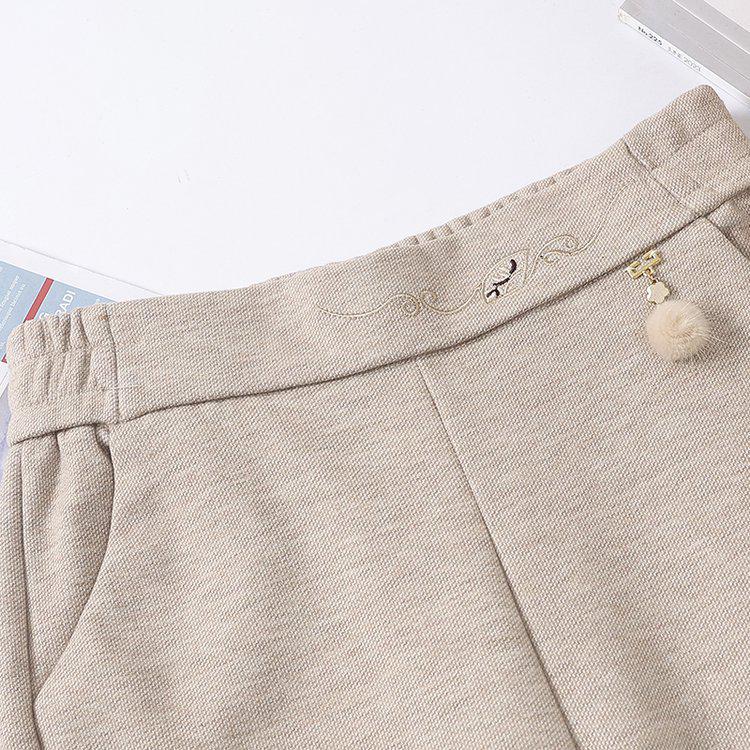 2026 Spring Stylish High-Waisted Straight-Leg Pants for Middle-Aged Women: Versatile Casual Pants for Spring & Autumn