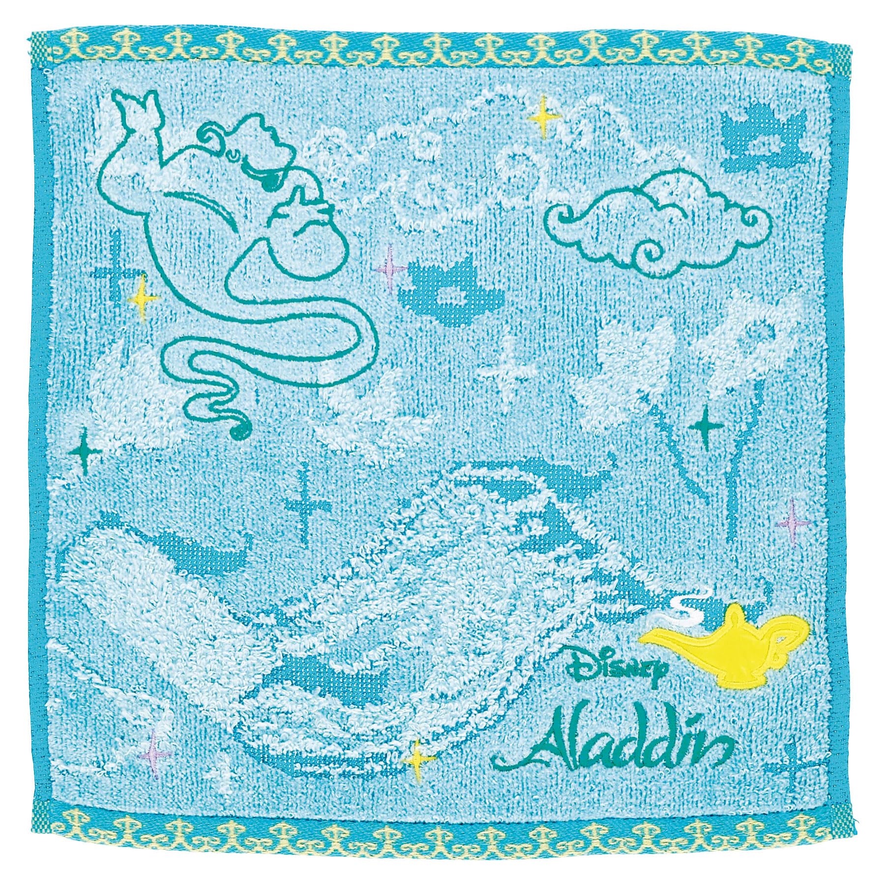 Marushin Disney Aladdin Iconic Lamp Princess Jasmine Mini Towel Handkerchief Cotton 2006049400 Women s