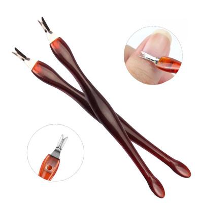 Charm Pedicure Dead Skin Shovel Nail Trimming Exfoliation Practical Dead Skin Fork Stainless Steel Manicure Nail Tool 3 Pieces Exfoliating V-Shaped