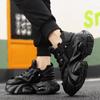 Korean Style Breathable Thick-Soled Dad Sneakers with Height Boost for Youth – Trendy and Versatile Casual Sports Shoes