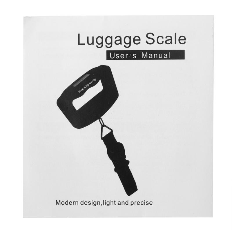 Hanging Scale Portable Electronic Weighing Convenient Suitcase Luggage Balance 50KG/10KG