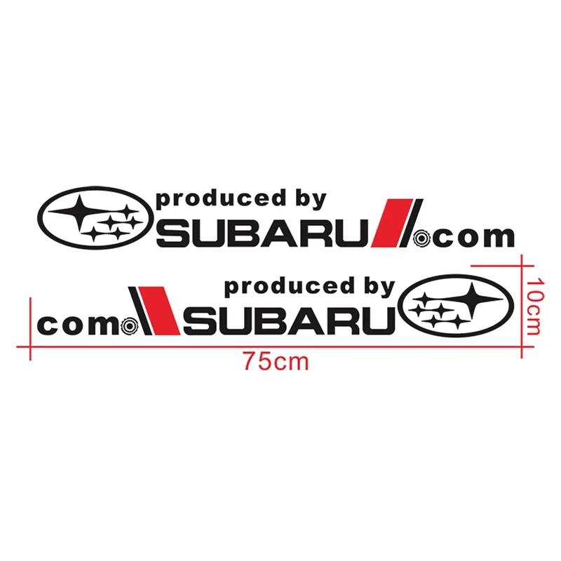 for Subaru Forester XV Tribeca Outback Impreza Legacy STI WRX BRZ Auto 3D Window Laser Reflective Emblem Stickers Accessories Z15
