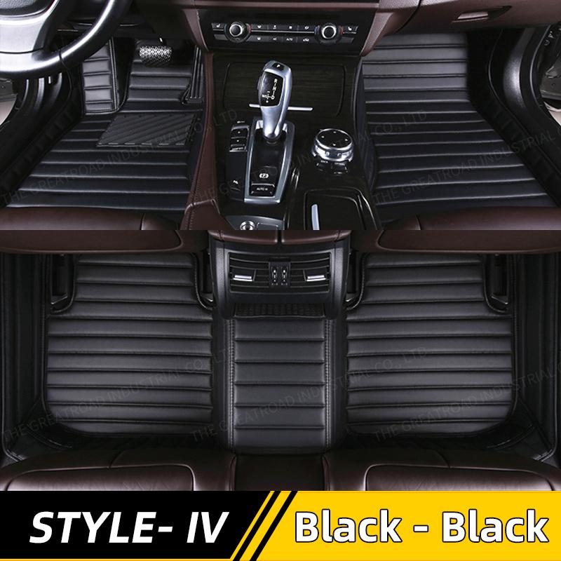 

Автомобильные коврики для Volkswagen VW Scirocco 2009 2010 2011 2012 2013 2014 2015 2016 2017 ковровое покрытие аксессуары для интерьера 4-Black- Black