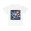 Unisex Adult T Shirt Crystalline Spiderweb Cosmic Fractal Art